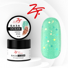 Изображение Цветная база для гель-лака Zet Color Ocean №05 Мери, 5 мл в интернет-магазине ВОЛГТЕК