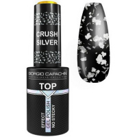 Изображение Топ для гель-лака без липкого слоя Crush Silver Giorgio Capachini, 8 мл в интернет-магазине ВОЛГТЕК