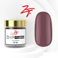 Изображение Базовая пудра для ногтей Zet Color DIP №28 пурпурный, 6 г в интернет-магазине ВОЛГТЕК