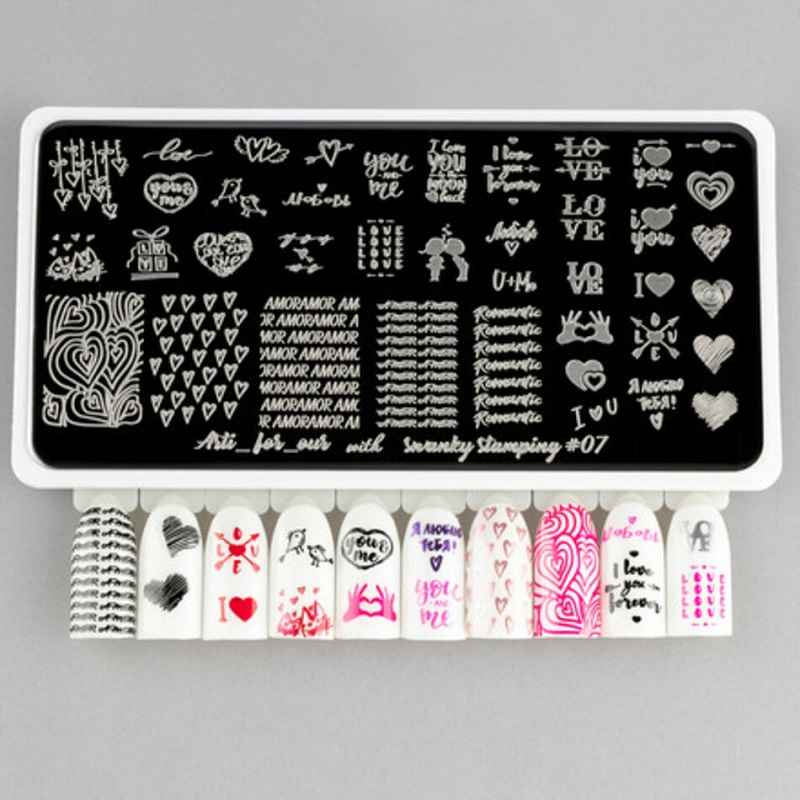 Изображение Пластины для стемпинга Swanky Stamping Arti For You with 07 в интернет-магазине ВОЛГТЕК