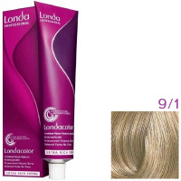 Изображение Крем-краска для волос Londa Professional Color 9.1 очень светлый блонд пепельный, 60 мл в интернет-магазине ВОЛГТЕК