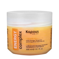 Изображение Крем-парафин с маслами Апельсина, Мандарина и Грейпфрута Kapous Body Care, 300 мл в интернет-магазине ВОЛГТЕК