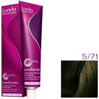 Изображение Крем-краска для волос Londa Professional Color 5.71 светлый шатен коричнево-пепельный, 60 мл в интернет-магазине ВОЛГТЕК