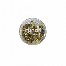 Изображение Фольга для дизайна ногтей Поталь RuNail №6293, золото в интернет-магазине ВОЛГТЕК