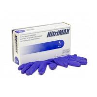 Изображение Фиолетовые нитриловые одноразовые перчатки NitriMax L в интернет-магазине ВОЛГТЕК