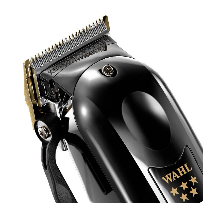 Изображение Машинка для стрижки волос Wahl Magic Clip Cordless 5star 3026434 black/gold в интернет-магазине ВОЛГТЕК