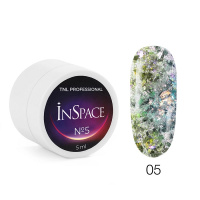 Изображение Светоотражающий гель для дизайна TNL InSpace №05, 5 мл в интернет-магазине ВОЛГТЕК
