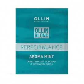 Изображение Осветляющий порошок OLLIN BLOND Performance Powder аромат мяты, 30 г в интернет-магазине ВОЛГТЕК