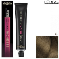 Изображение Безаммиачная краска для волос L’OREAL Dia Richesse 8 светлый блондин, 50 мл в интернет-магазине ВОЛГТЕК