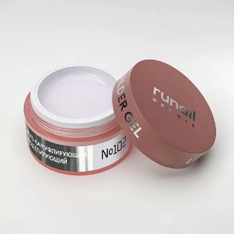 Изображение Гель для моделирования ногтей RuNail UV Builder Gel Expert №102, 15 мл в интернет-магазине ВОЛГТЕК