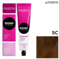 Изображение Крем-краска для волос Matrix Socolor 5C светлый шатен медный, 90 мл в интернет-магазине ВОЛГТЕК