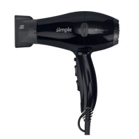 Изображение Профессиональный фен для волос Dewal Simple 03-104 черный в интернет-магазине ВОЛГТЕК