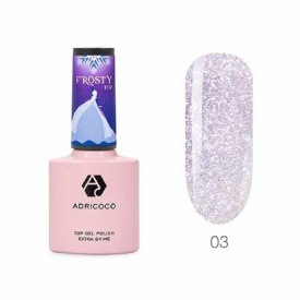 Изображение Топ для гель-лака хамелеон ADRICOCO Frosty Top №03, 8 мл в интернет-магазине ВОЛГТЕК