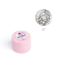 Изображение Гель для дизайна ногтей ADRICOCO Glow Bomb №07 голографический дождь, 6 мл в интернет-магазине ВОЛГТЕК