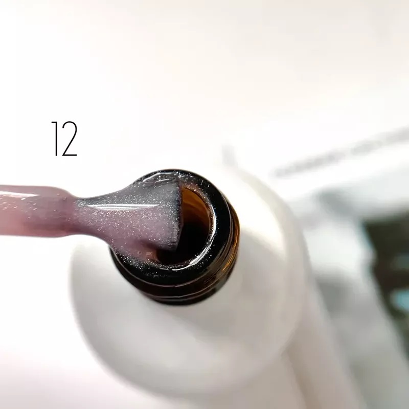 Изображение Каучуковая база для ногтей Eclipse Rubber Base №12, 15 мл в интернет-магазине ВОЛГТЕК