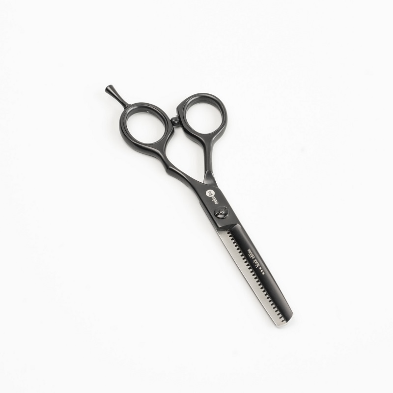 Изображение Парикмахерские ножницы филировочные 5,5" Melon Pro black edition BE/F-01, (28 зубьев) в интернет-магазине ВОЛГТЕК