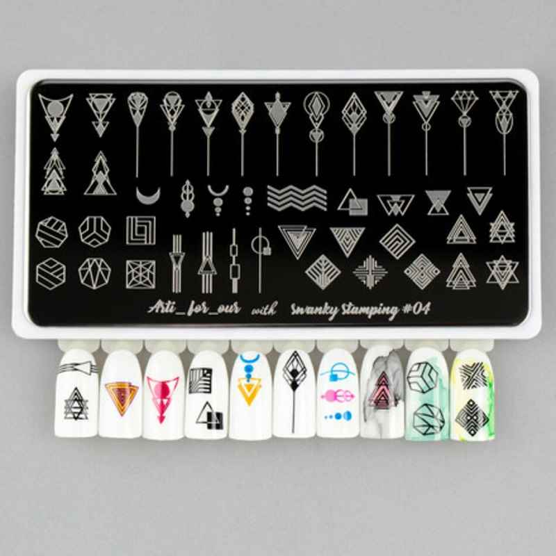 Изображение Пластины для стемпинга Swanky Stamping Arti For You with 04 в интернет-магазине ВОЛГТЕК