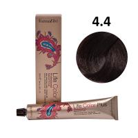 Изображение Крем-краска для волос Farmavita Life Color Plus 4.4 каштановый медный, 100 мл в интернет-магазине ВОЛГТЕК