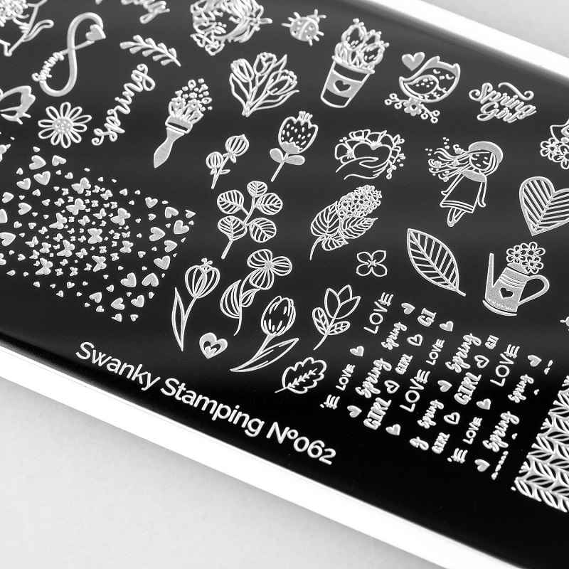 Изображение Пластины для стемпинга Swanky Stamping 062 в интернет-магазине ВОЛГТЕК
