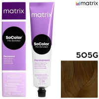 Изображение Крем-краска для волос Matrix Socolor 505G блондин золотистый, 90 мл в интернет-магазине ВОЛГТЕК