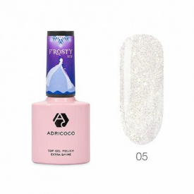 Изображение Топ для гель-лака хамелеон ADRICOCO Frosty Top №05, 8 мл в интернет-магазине ВОЛГТЕК