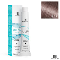 Изображение Крем-краска для волос TNL Million Gloss 9.23 очень светлый блонд перламутровый золотистый, 100 мл в интернет-магазине ВОЛГТЕК