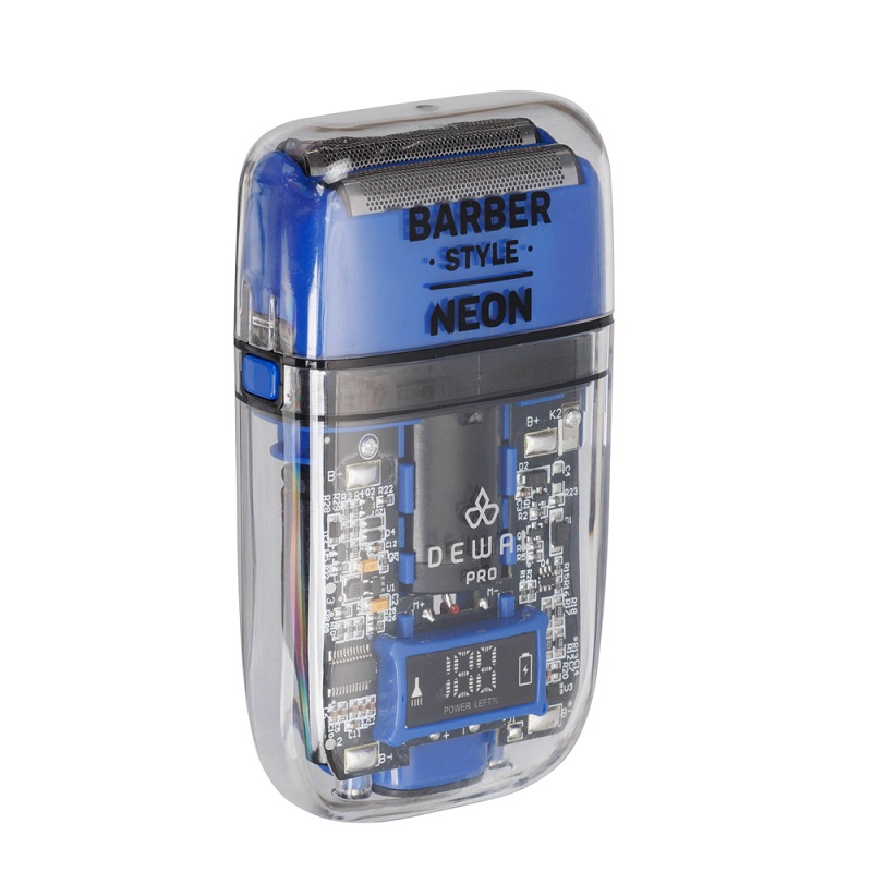 Изображение Шейвер Dewal BARBER STYLE NEON 03-082 Blue в интернет-магазине ВОЛГТЕК