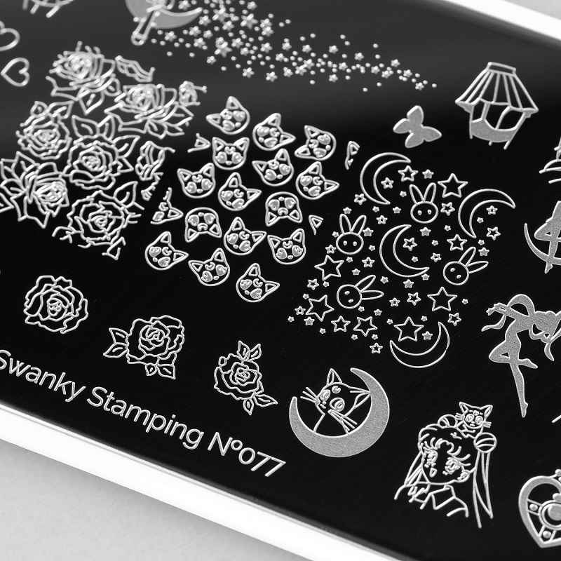 Изображение Пластины для стемпинга Swanky Stamping 077 в интернет-магазине ВОЛГТЕК