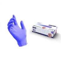 Изображение Фиолетовые нитриловые одноразовые перчатки Nitrile XS в интернет-магазине ВОЛГТЕК