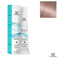 Изображение Крем-краска для волос TNL Million Gloss 9.2 очень светлый блонд фиолетовый, 100 мл в интернет-магазине ВОЛГТЕК