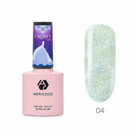 Изображение Топ для гель-лака хамелеон ADRICOCO Frosty Top №04, 8 мл в интернет-магазине ВОЛГТЕК
