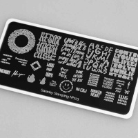 Изображение Пластины для стемпинга Swanky Stamping 123 в интернет-магазине ВОЛГТЕК