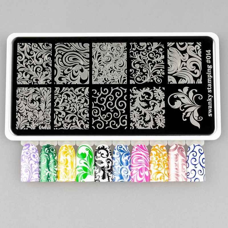 Изображение Пластины для стемпинга Swanky Stamping 014 в интернет-магазине ВОЛГТЕК