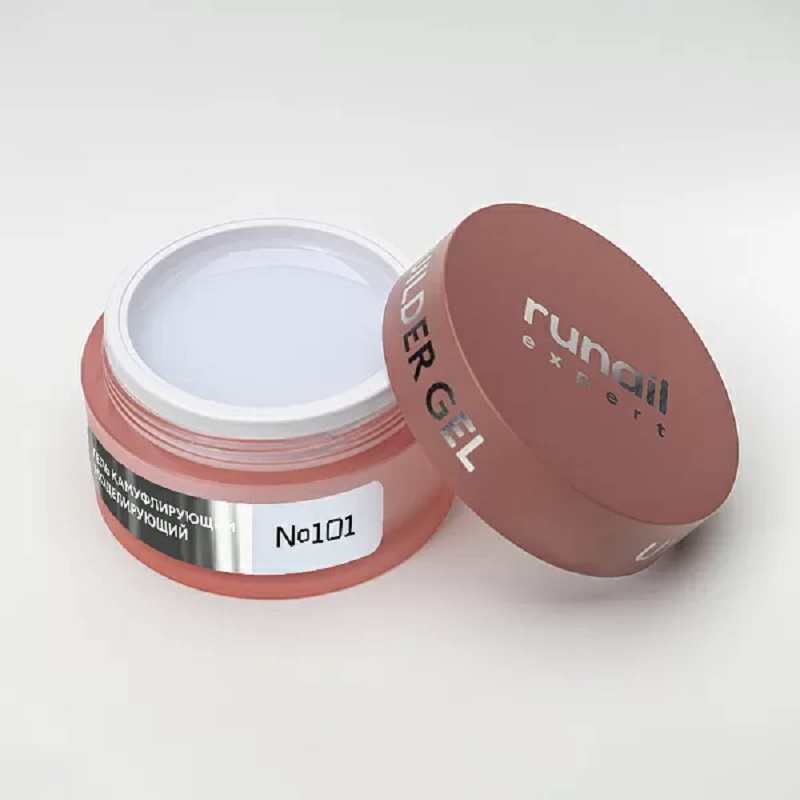 Изображение Гель для моделирования ногтей RuNail UV Builder Gel Expert №101, 50 мл в интернет-магазине ВОЛГТЕК