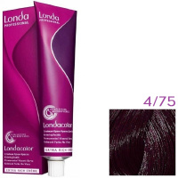 Изображение Крем-краска для волос Londa Professional Color 4.75 шатен коричнево-красный, 60 мл в интернет-магазине ВОЛГТЕК