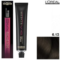 Изображение Безаммиачная краска для волос L’OREAL Dia Richesse 6.13 темный блондин пепельно-золотистый, 50 мл в интернет-магазине ВОЛГТЕК