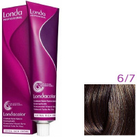 Изображение Крем-краска для волос Londa Professional Color 6.7 темный блонд коричневый, 60 мл в интернет-магазине ВОЛГТЕК