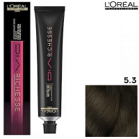 Изображение Безаммиачная краска для волос L’OREAL Dia Richesse 5.3 светлый шатен золотистый, 50 мл в интернет-магазине ВОЛГТЕК