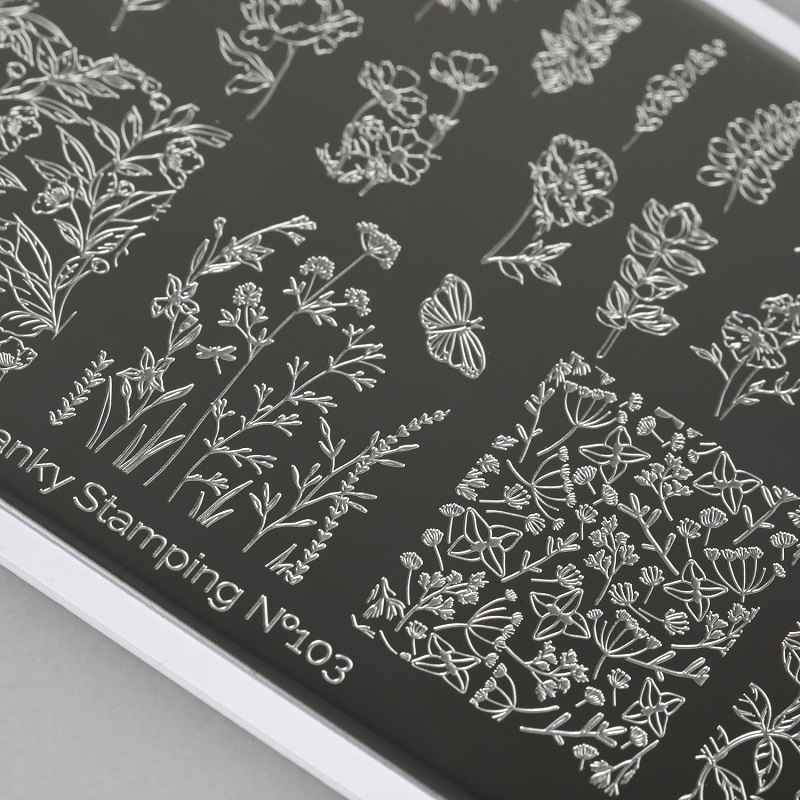 Изображение Пластины для стемпинга Swanky Stamping 103 в интернет-магазине ВОЛГТЕК