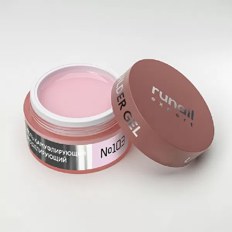 Изображение Гель для моделирования ногтей RuNail UV Builder Gel Expert №103, 15 мл в интернет-магазине ВОЛГТЕК