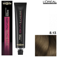 Изображение Безаммиачная краска для волос L’OREAL Dia Richesse 8.13 светлый блондин пепельно-золотистый, 50 мл в интернет-магазине ВОЛГТЕК