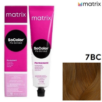 Изображение Крем-краска для волос Matrix Socolor 7BC блондин коричнево-медный, 90 мл в интернет-магазине ВОЛГТЕК
