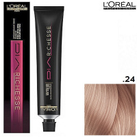 Изображение Безаммиачная краска для волос L’OREAL Dia Richesse .24 молочный коктейль розовое золото, 50 мл в интернет-магазине ВОЛГТЕК