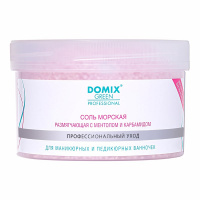 Изображение Морская соль для маникюрных и педикюрных ванночек Domix, 500 г в интернет-магазине ВОЛГТЕК