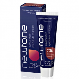 Изображение Тонирующая маска для волос Estel Newtone 7/34 русый золотисто-медный, 60 мл в интернет-магазине ВОЛГТЕК