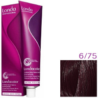 Изображение Крем-краска для волос Londa Professional Color 6.75 темный блонд коричнево-красный, 60 мл в интернет-магазине ВОЛГТЕК