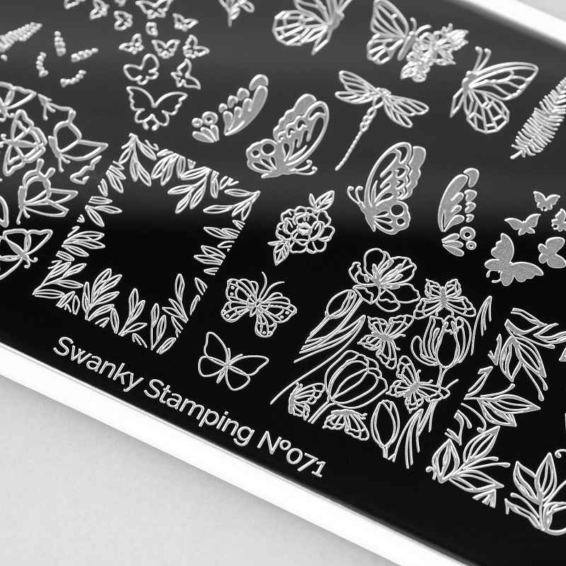 Изображение Пластины для стемпинга Swanky Stamping 071 в интернет-магазине ВОЛГТЕК