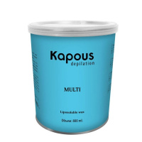 Изображение Жирорастворимый воск в банке с Микромикой Kapous Depilation, 800 мл в интернет-магазине ВОЛГТЕК