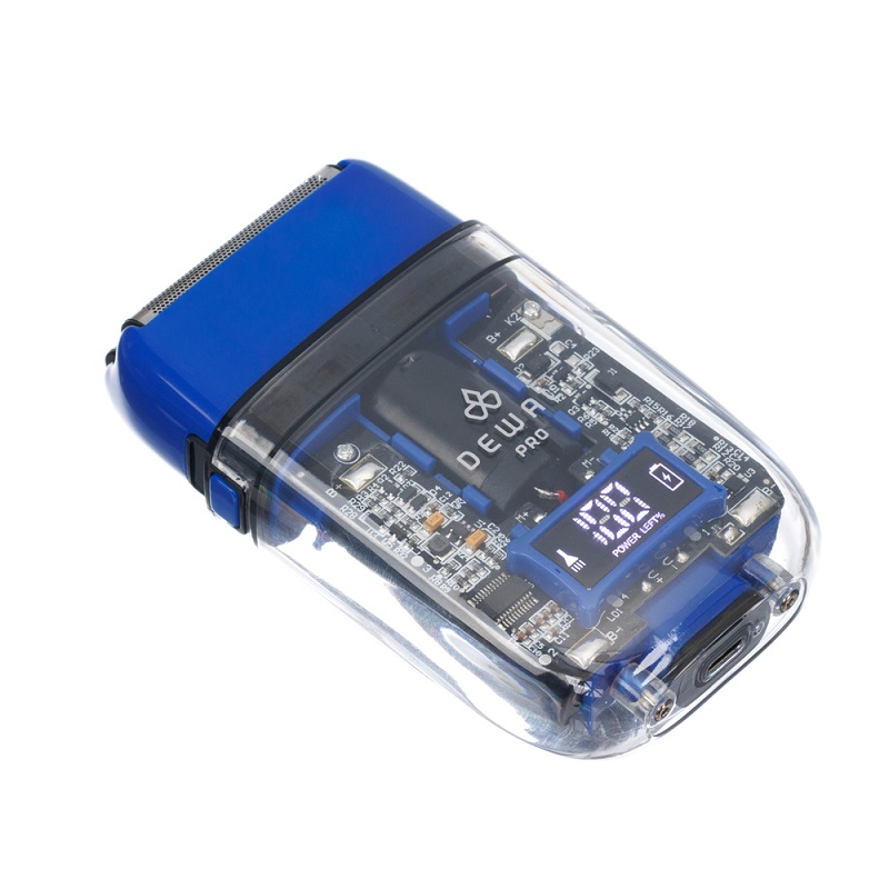 Изображение Шейвер Dewal BARBER STYLE NEON 03-082 Blue в интернет-магазине ВОЛГТЕК