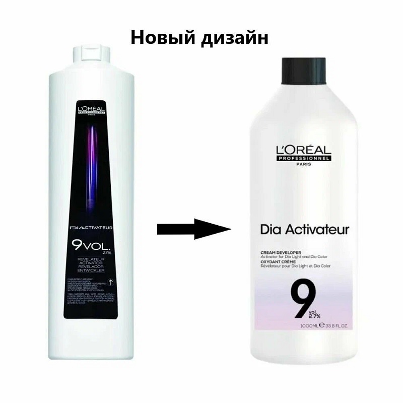 Изображение Проявитель L’OREAL Dia 2.7% (9 волюм), 1000 мл в интернет-магазине ВОЛГТЕК